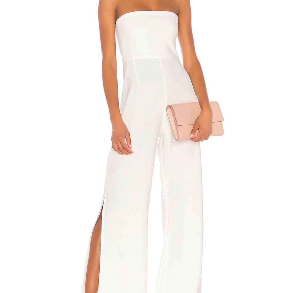 Nookie Glamour Jumpsuit in Ivory